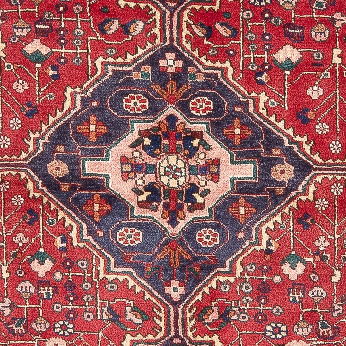 Tapis persan - Nomadic - 237 x 152 cm - rouge clair
