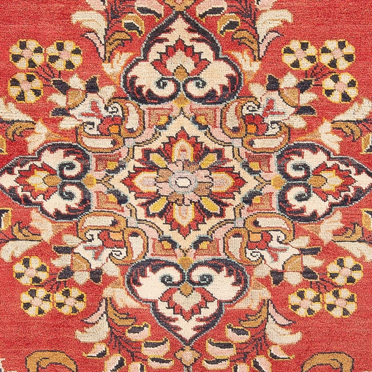 Tapis persan - Nomadic - 210 x 165 cm - rouge