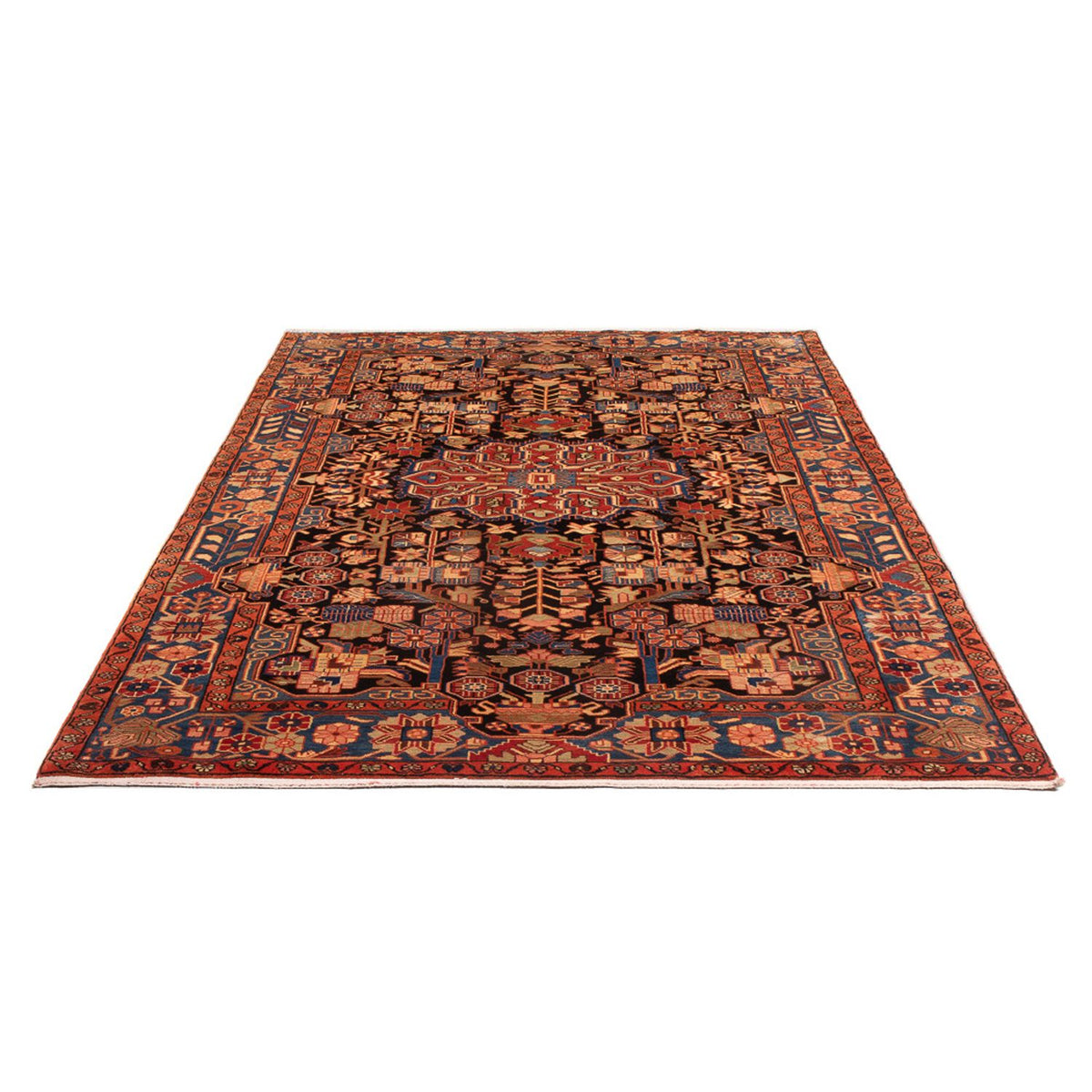 Tapis persan - Nomadic - 237 x 154 cm - rouge clair