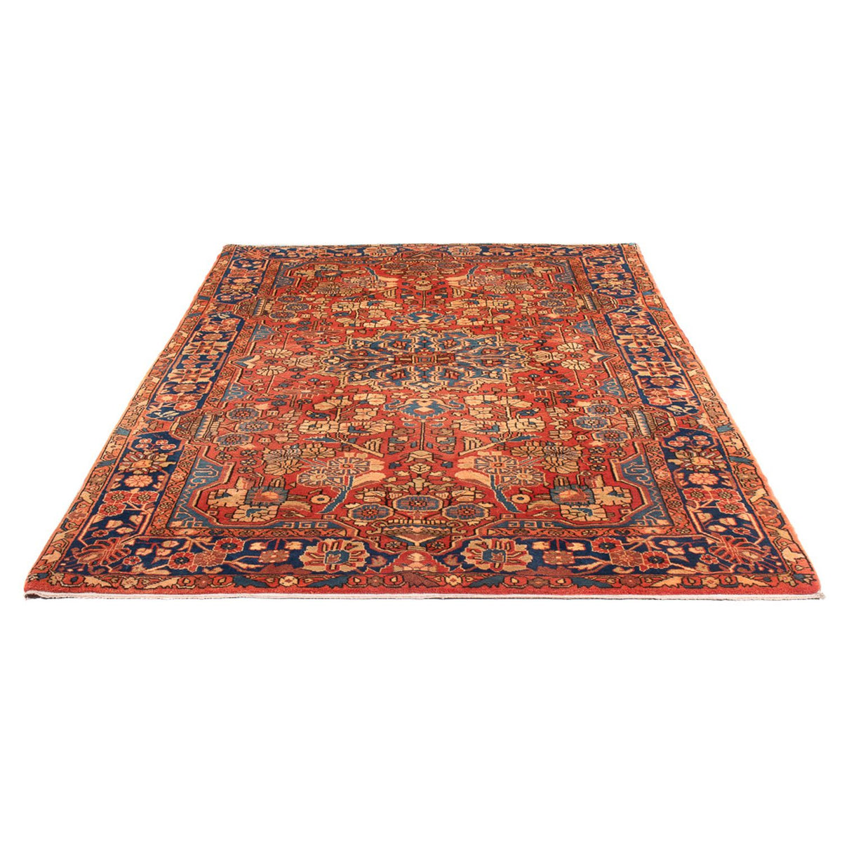 Tapis persan - Nomadic - 240 x 155 cm - rouge clair