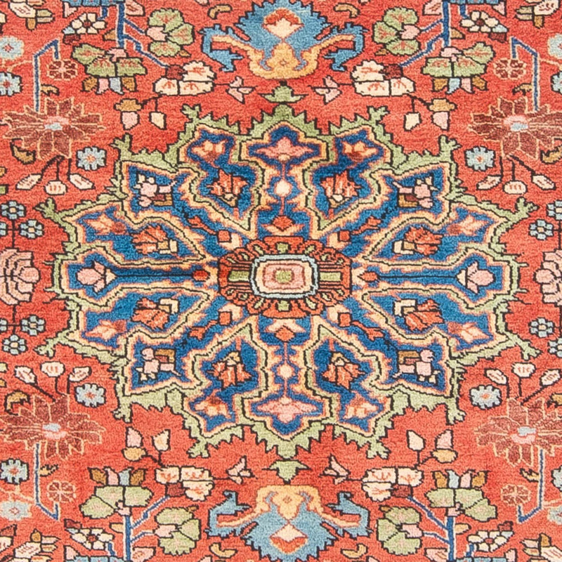 Tapis persan - Nomadic - 220 x 150 cm - rouge clair