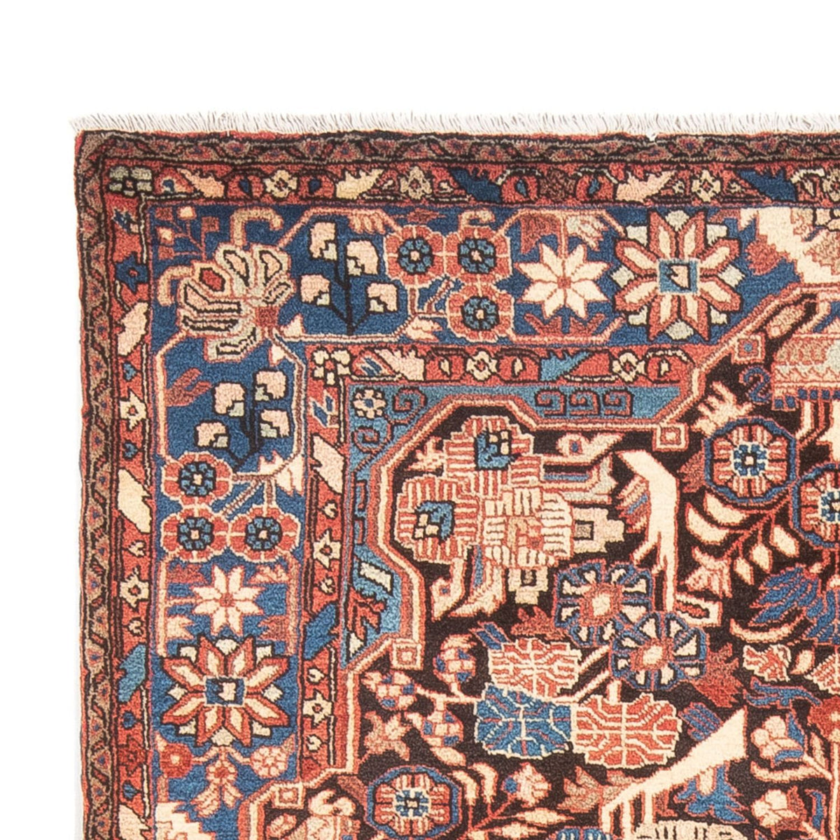 Tapis persan - Nomadic - 244 x 155 cm - rouge clair