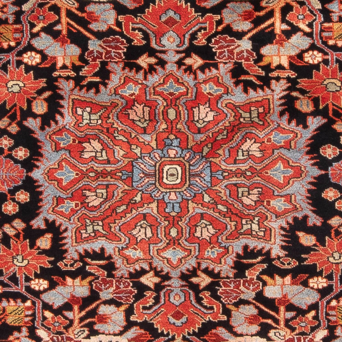 Tapis persan - Nomadic - 220 x 160 cm - rouge clair