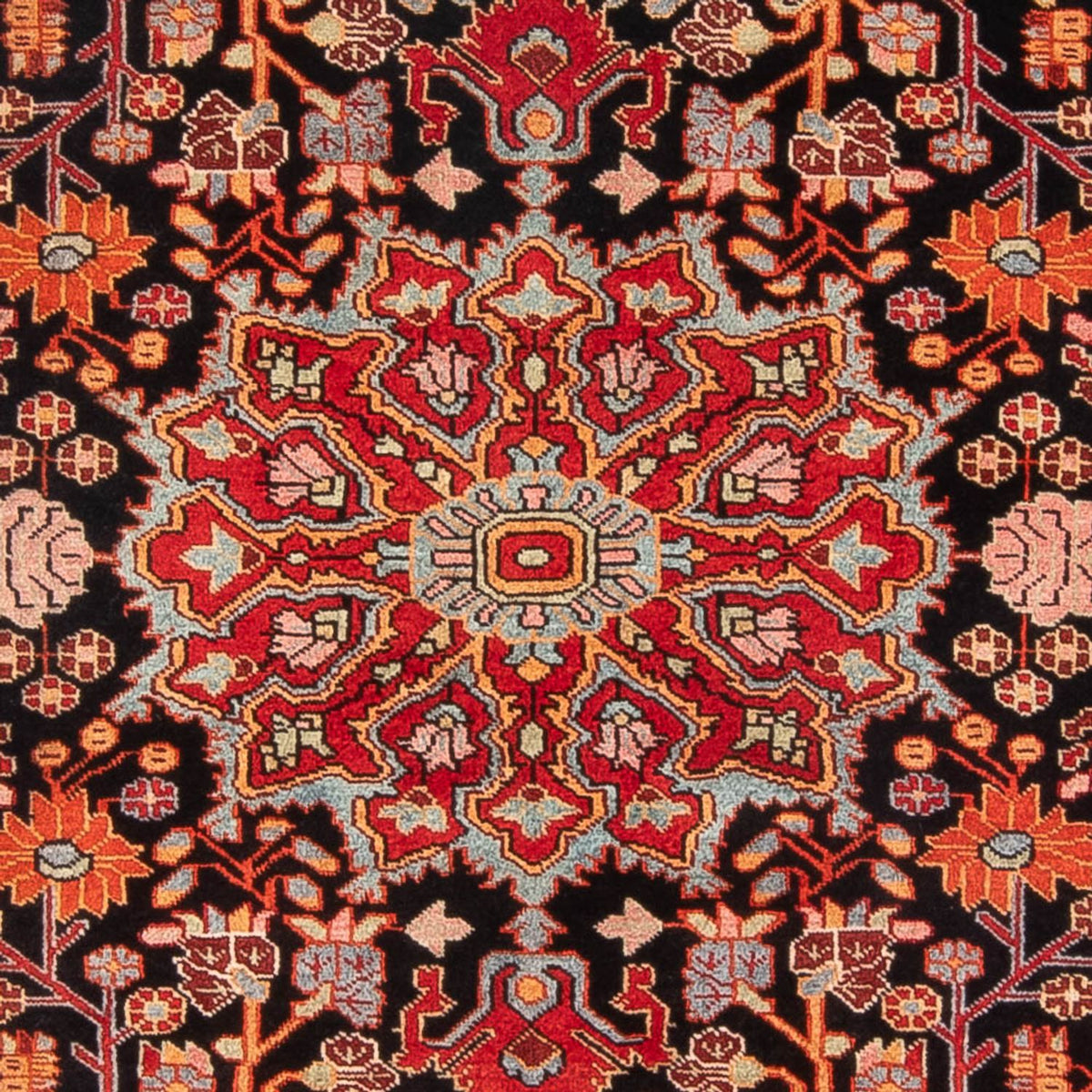 Tapis persan - Nomadic - 230 x 157 cm - rouge clair