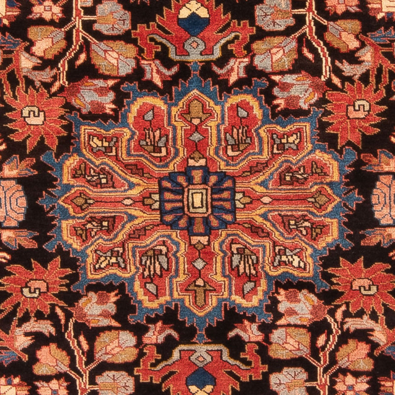 Tapis persan - Nomadic - 245 x 154 cm - rouge bordeaux