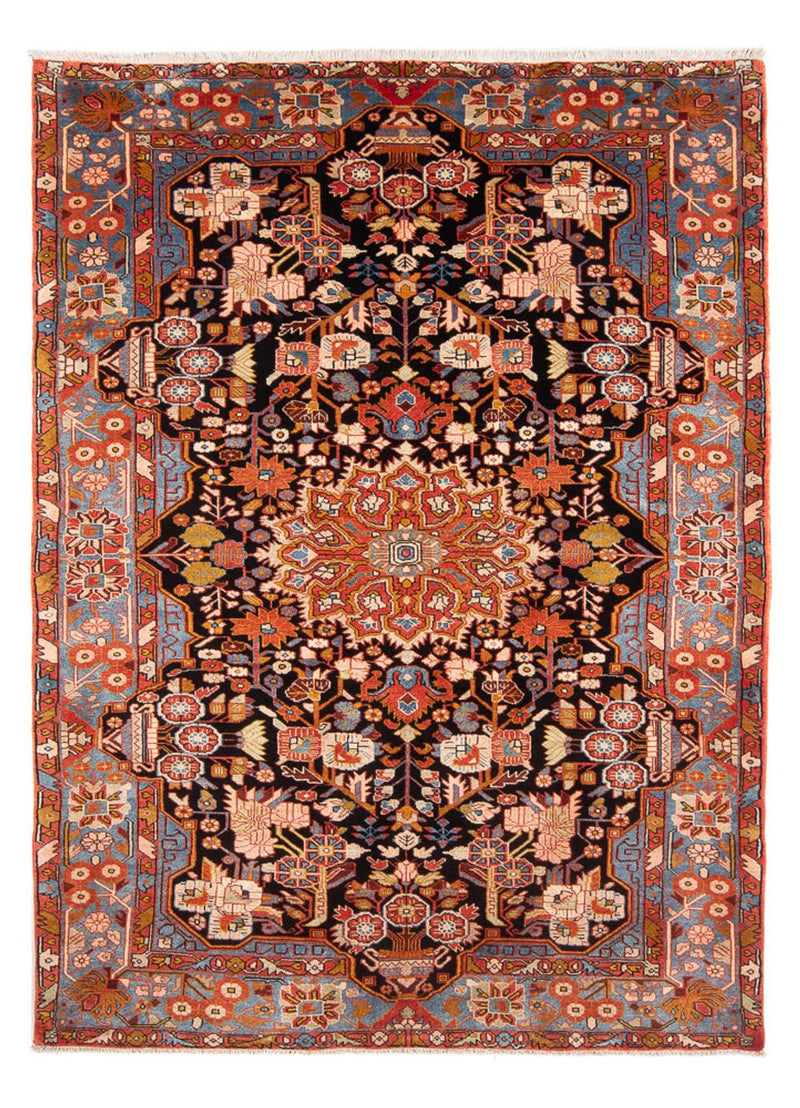 Tapis persan - Nomadic - 235 x 162 cm - rouge bordeaux
