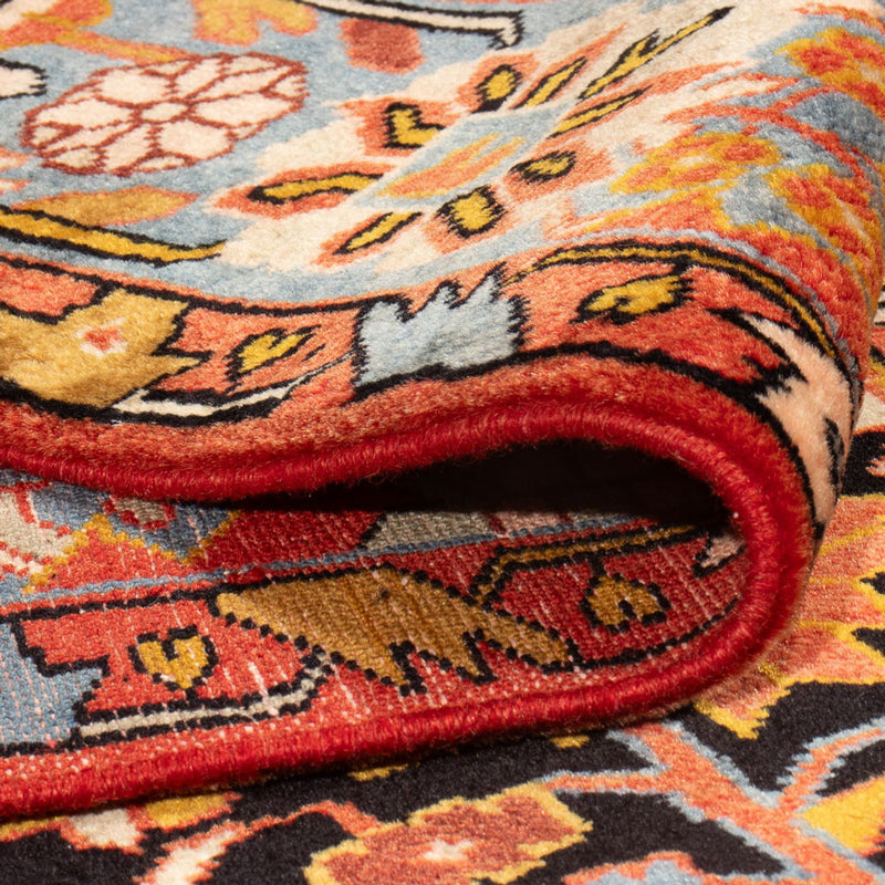 Tapis persan - Nomadic - 235 x 162 cm - rouge bordeaux