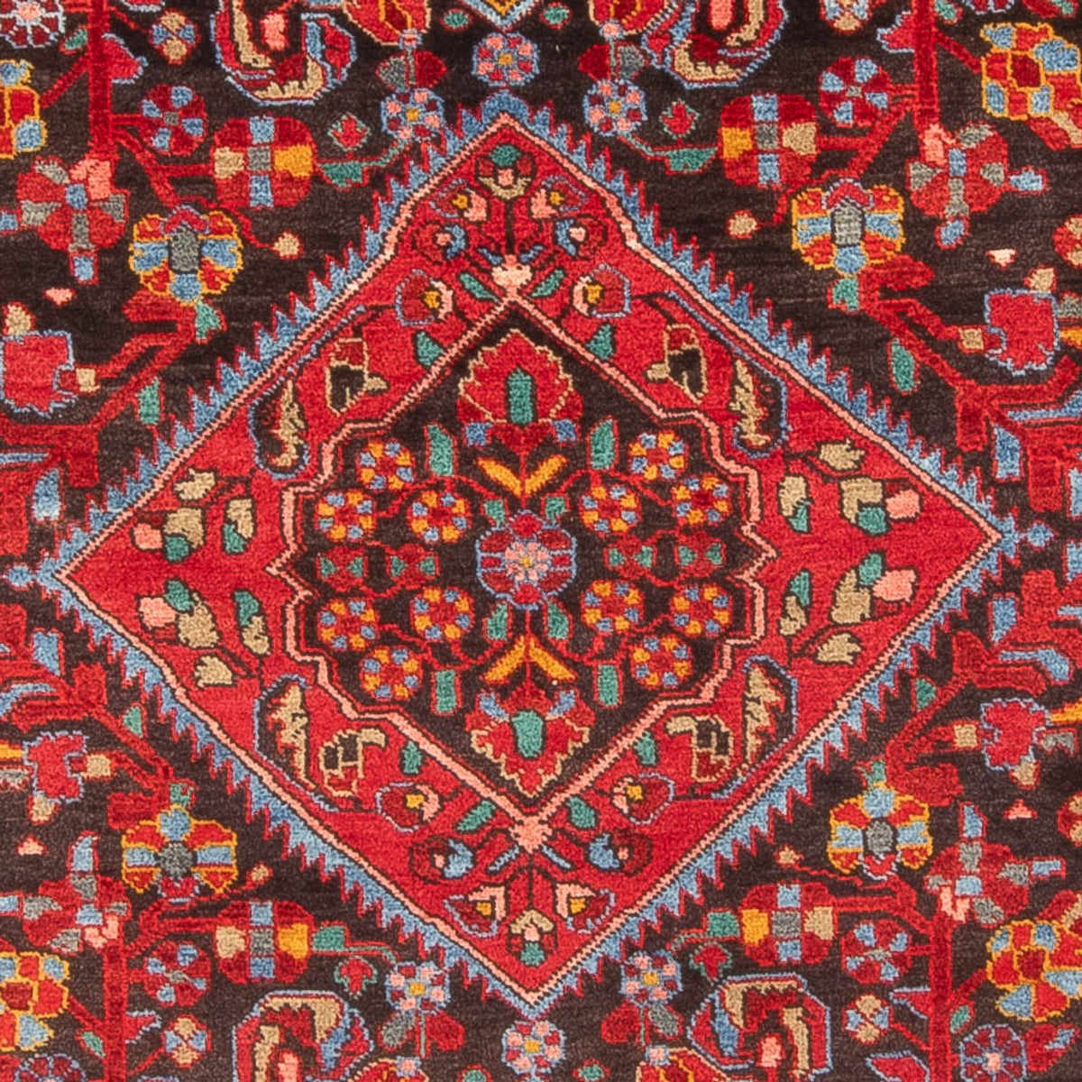 Tapis persan - Nomadic - 230 x 155 cm - rouge