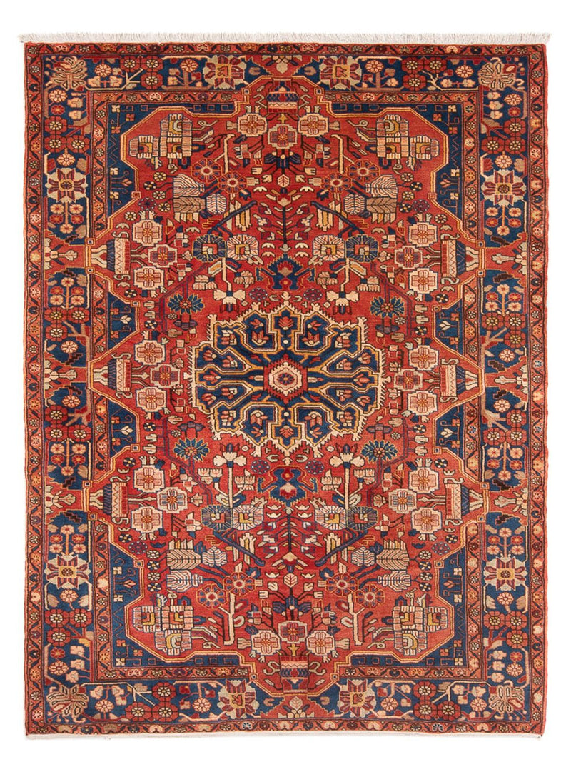 Tapis persan - Nomadic - 232 x 157 cm - rouge clair