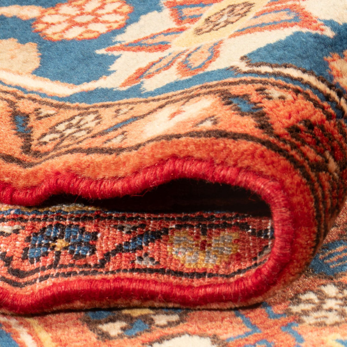 Tapis persan - Nomadic - 232 x 157 cm - rouge clair