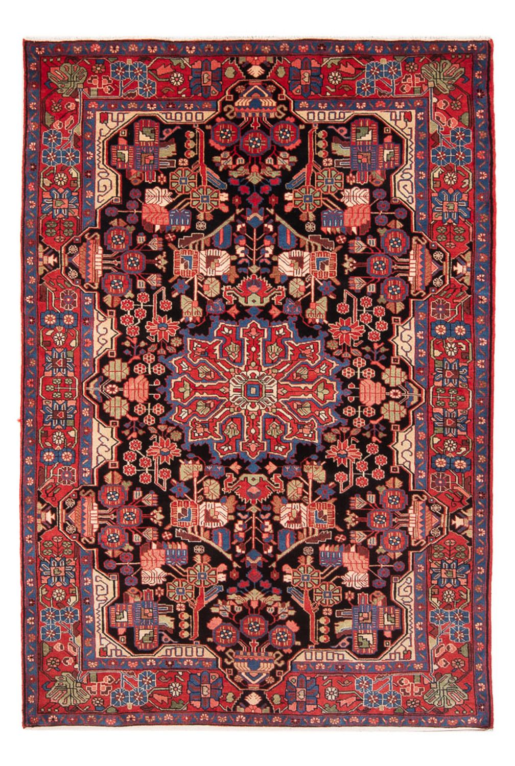 Tapis persan - Nomadic - 240 x 153 cm - rouge clair