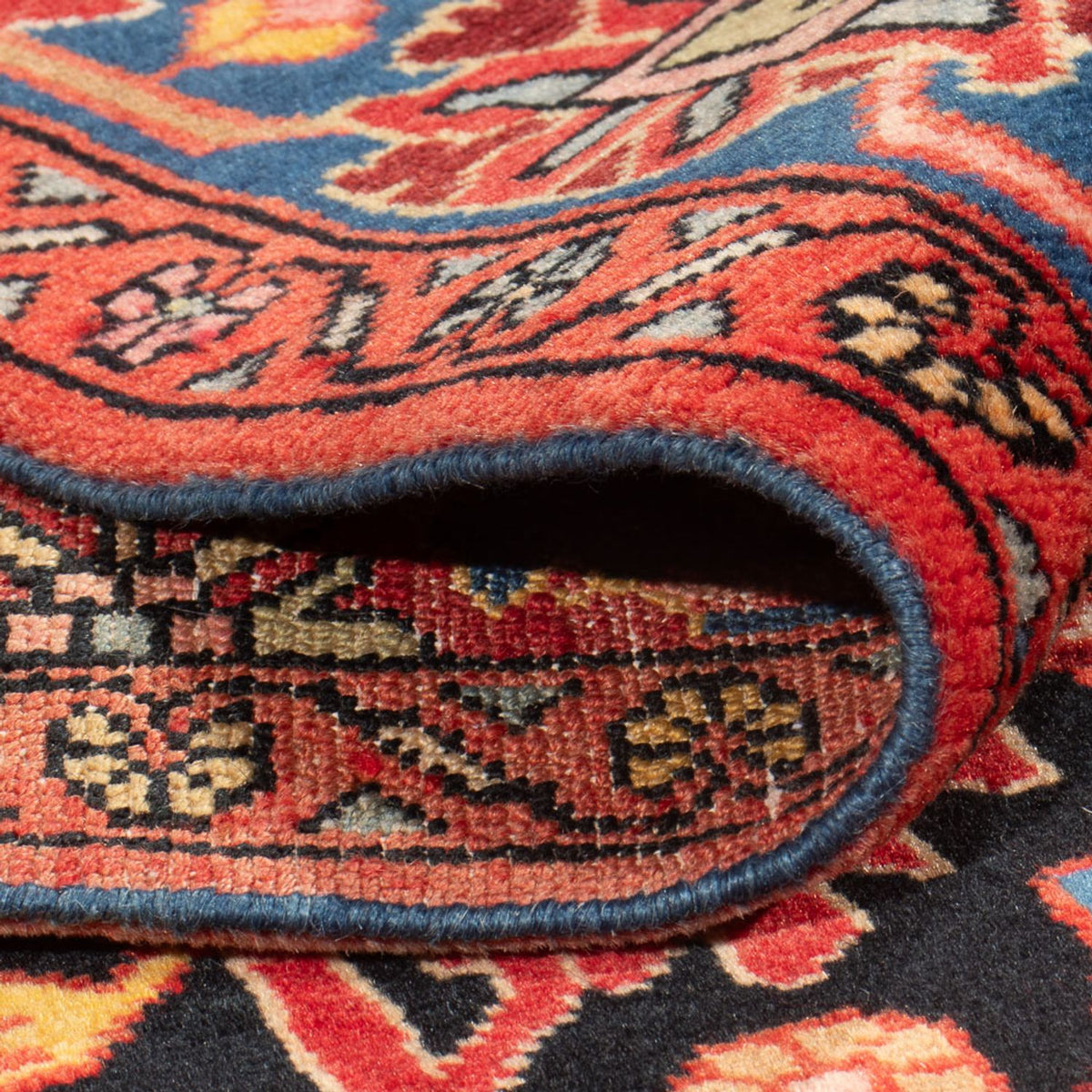 Tapis persan - Nomadic - 230 x 160 cm - rouge clair