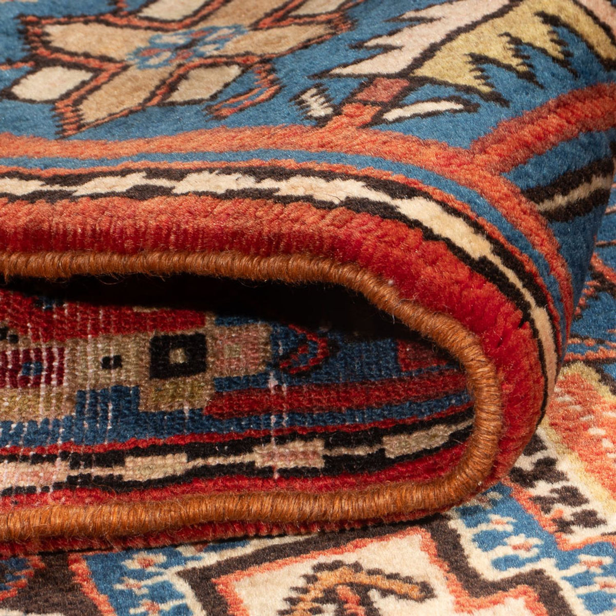 Tapis persan - Nomadic - 202 x 150 cm - bleu