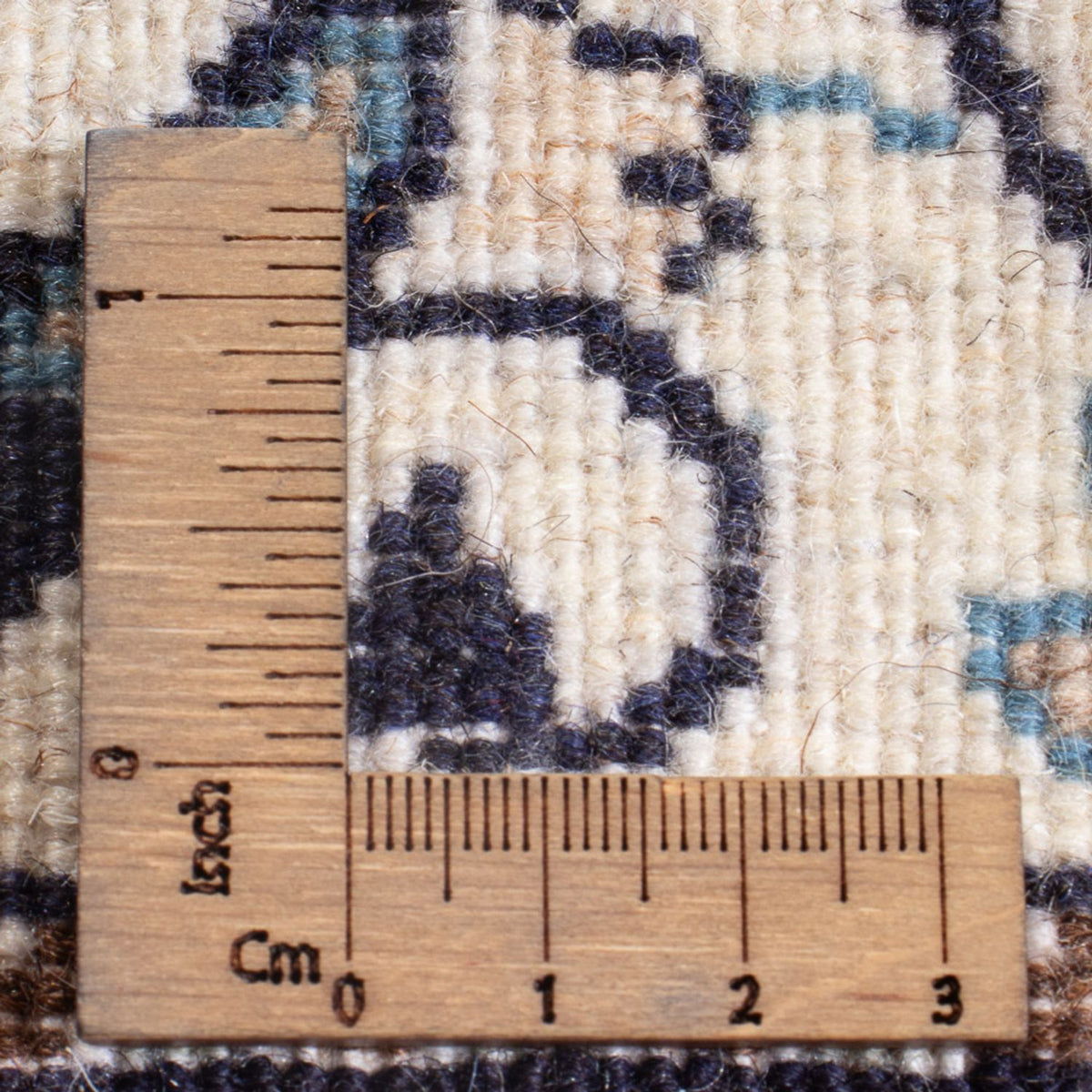 Tapis persan - Nain - Royal - 190 x 150 cm - crème