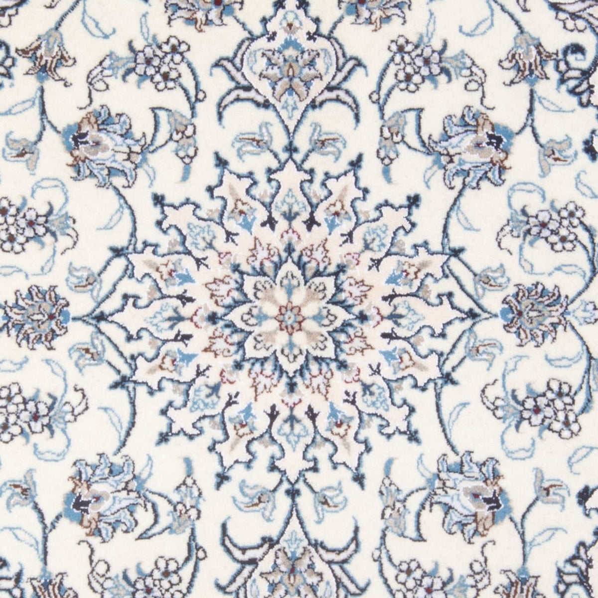 Tapis persan - Nain - Royal - 197 x 146 cm - crème