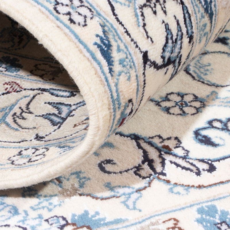 Tapis persan - Nain - Royal - 197 x 146 cm - crème