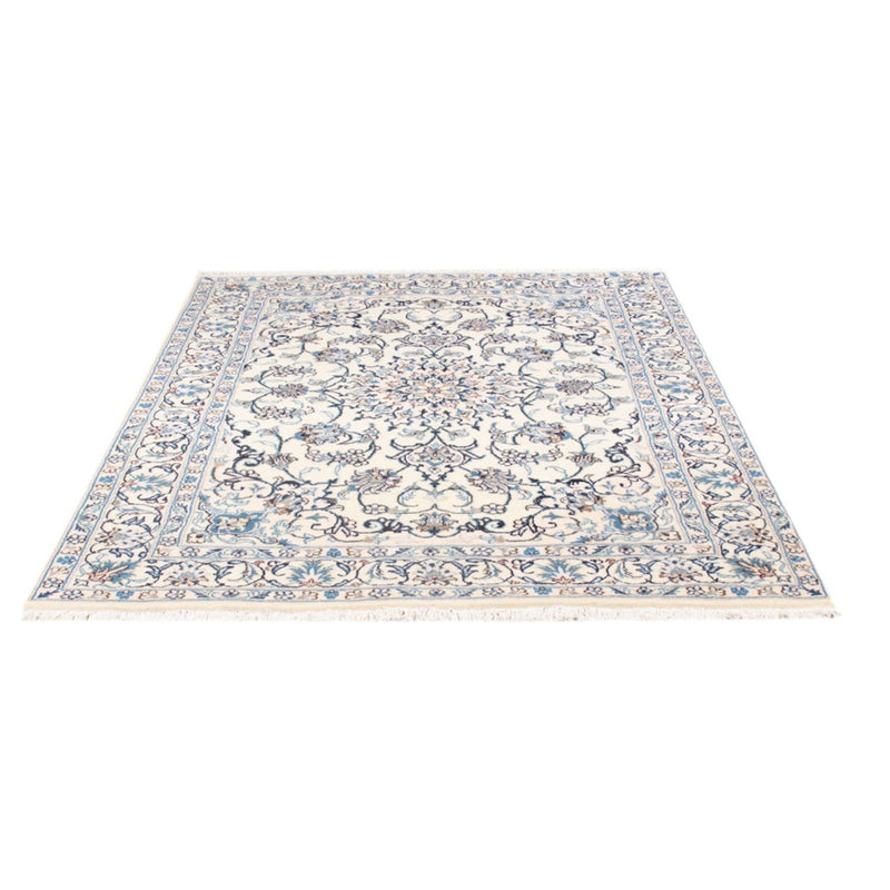 Tapis persan - Nain - Royal - 197 x 146 cm - crème