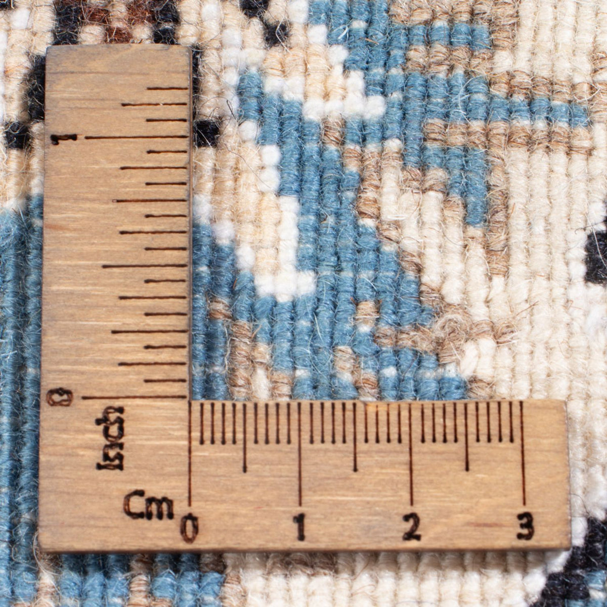 Tapis persan - Nain - Royal - 198 x 147 cm - crème