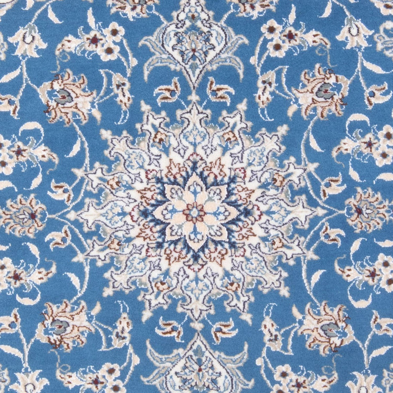 Tapis persan - Nain - Royal - 196 x 148 cm - bleu
