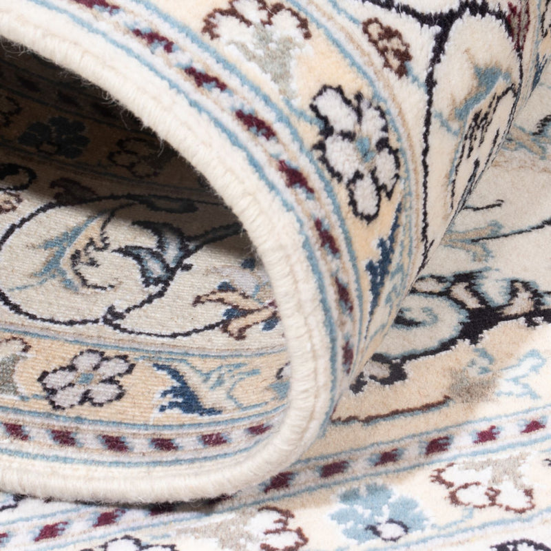 Tapis persan - Nain - Royal - 200 x 143 cm - crème