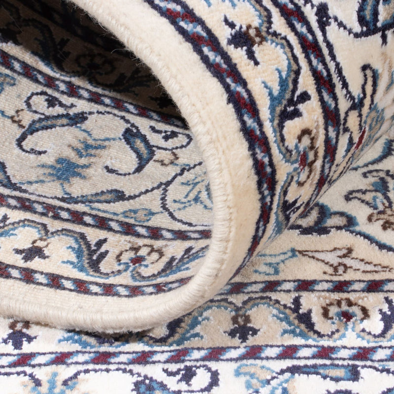 Tapis persan - Nain - Royal - 190 x 146 cm - crème
