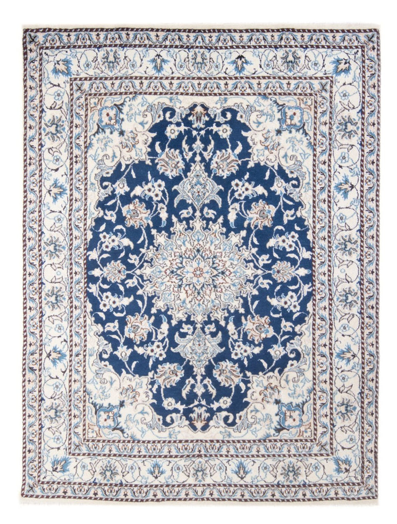 Tapis persan - Nain - Royal - 203 x 144 cm - bleu