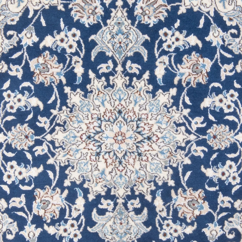 Tapis persan - Nain - Royal - 203 x 144 cm - bleu