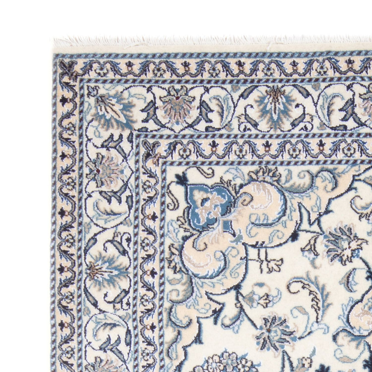 Tapis persan - Nain - Royal - 200 x 148 cm - crème