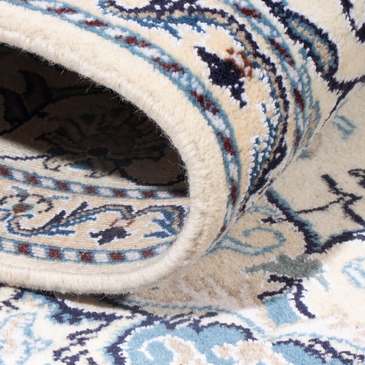 Tapis persan - Nain - Royal - 200 x 148 cm - crème