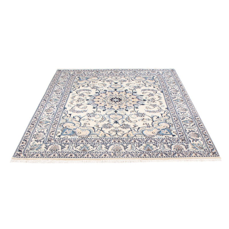 Tapis persan - Nain - Royal - 200 x 148 cm - crème