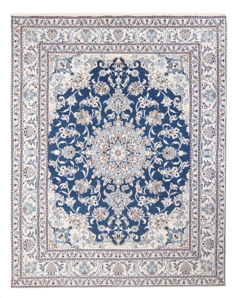 Tapis persan - Nain - Royal - 200 x 150 cm - bleu
