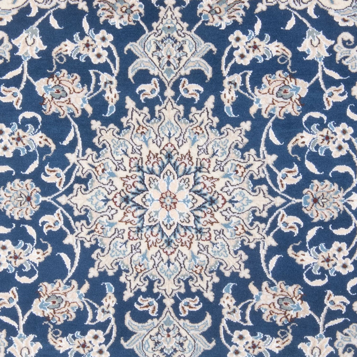 Tapis persan - Nain - Royal - 200 x 150 cm - bleu
