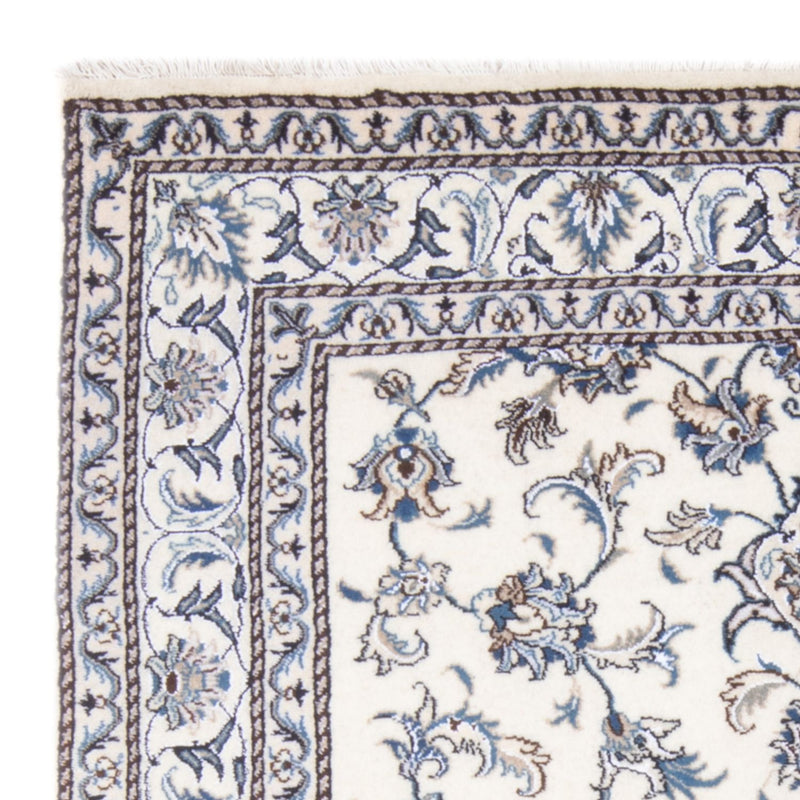 Tapis persan - Nain - Royal - 205 x 145 cm - crème