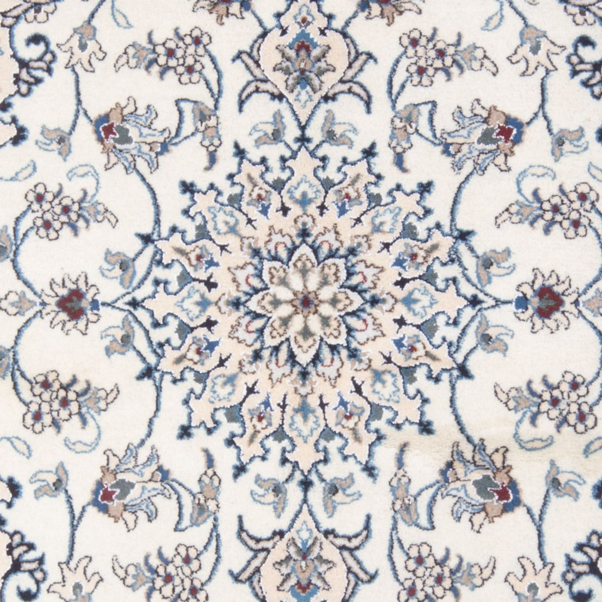 Tapis persan - Nain - Royal - 195 x 152 cm - crème