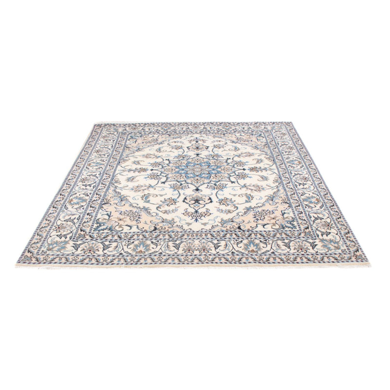 Tapis persan - Nain - Royal - 198 x 148 cm - crème