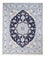 Tapis persan - Nain - Royal - 213 x 150 cm - bleu foncé