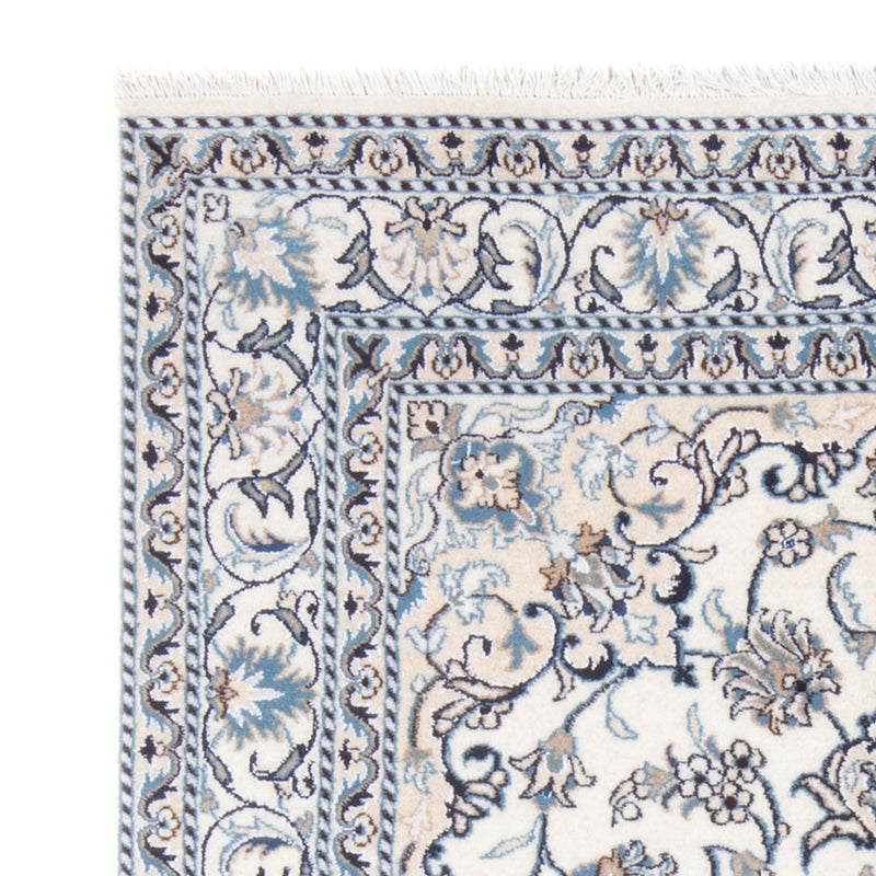 Tapis persan - Nain - Royal - 212 x 146 cm - crème