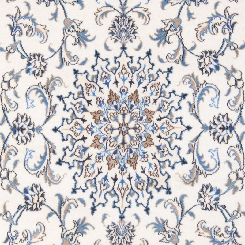 Tapis persan - Nain - Royal - 204 x 147 cm - crème