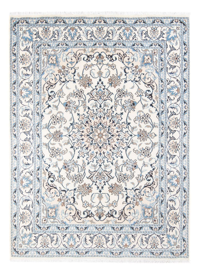Tapis persan - Nain - Royal - 200 x 148 cm - crème