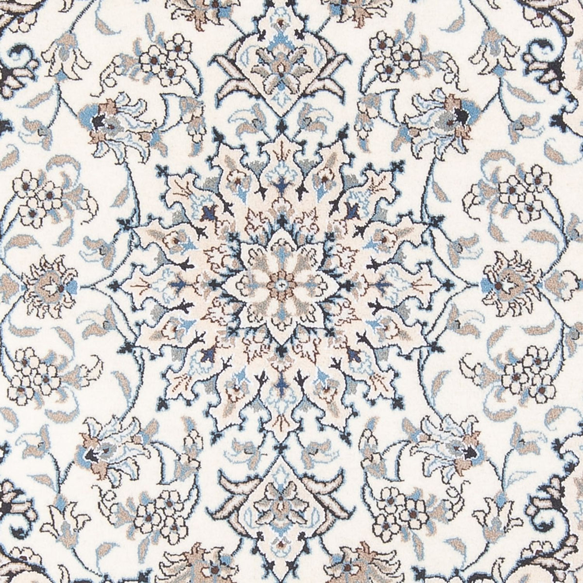 Tapis persan - Nain - Royal - 200 x 148 cm - crème