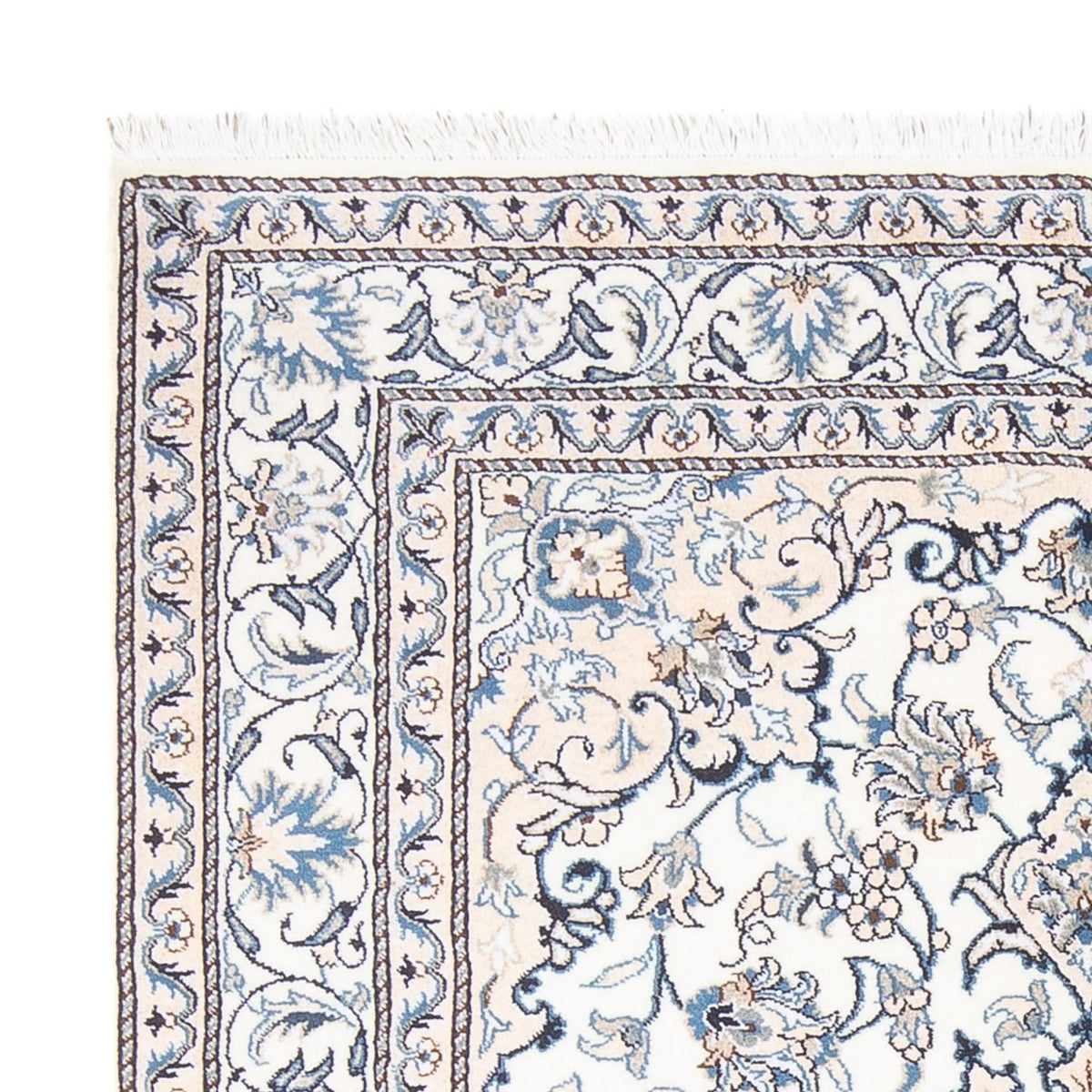 Tapis persan - Nain - Royal - 190 x 151 cm - camel