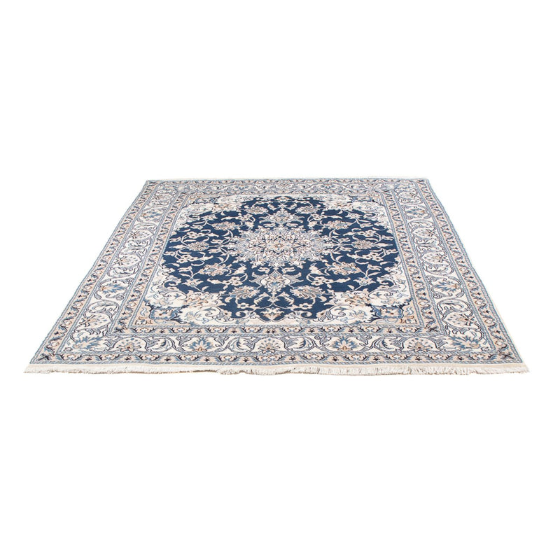 Tapis persan - Nain - Royal - 194 x 152 cm - bleu