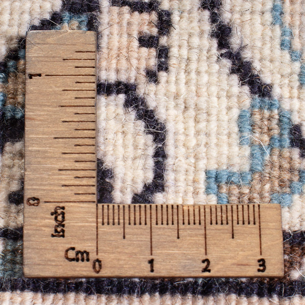 Tapis persan - Nain - Royal - 210 x 144 cm - crème