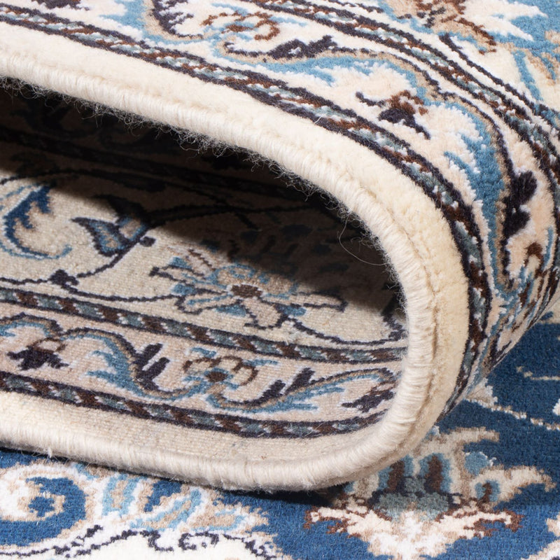 Tapis persan - Nain - Royal - 207 x 151 cm - bleu