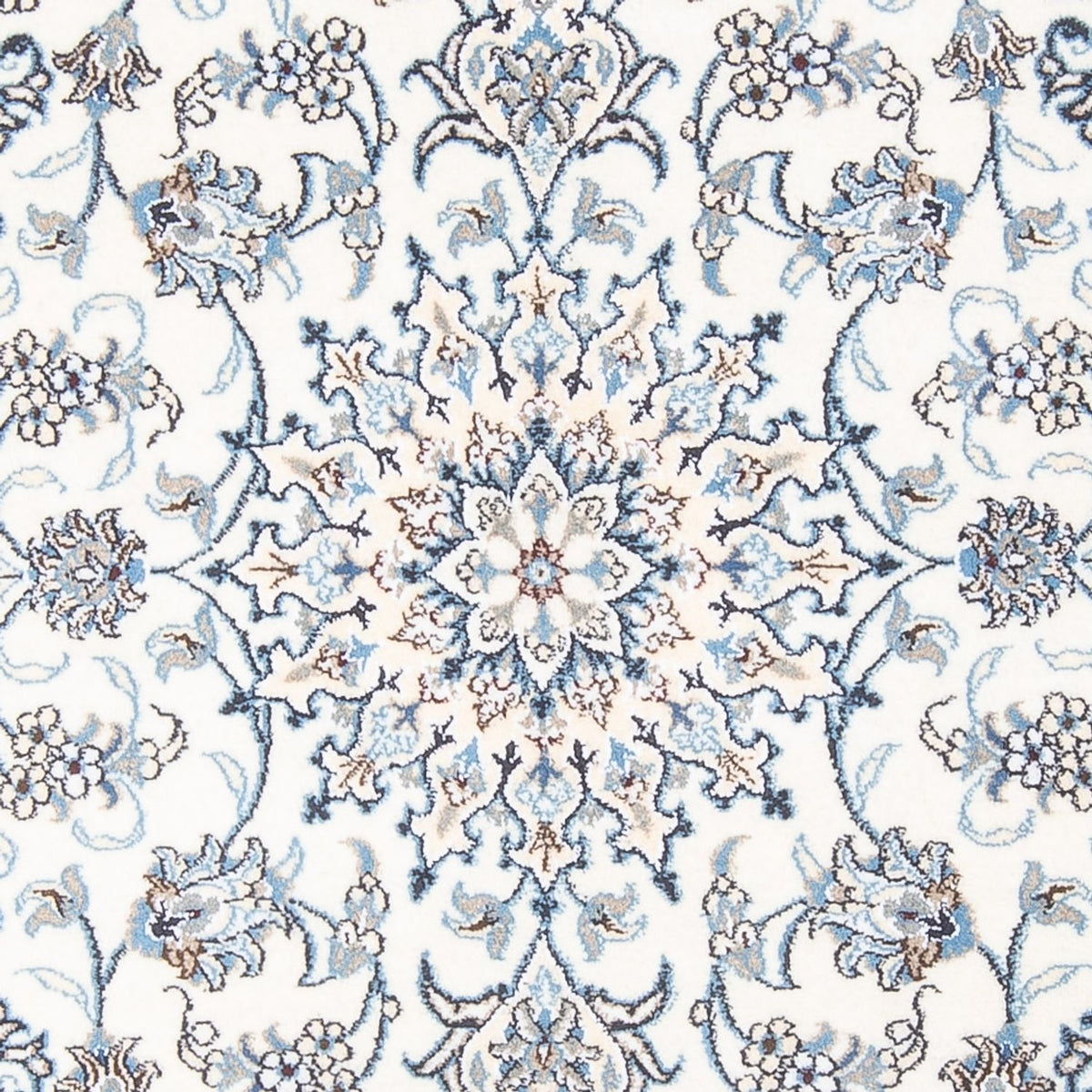 Tapis persan - Nain - Royal - 200 x 150 cm - crème