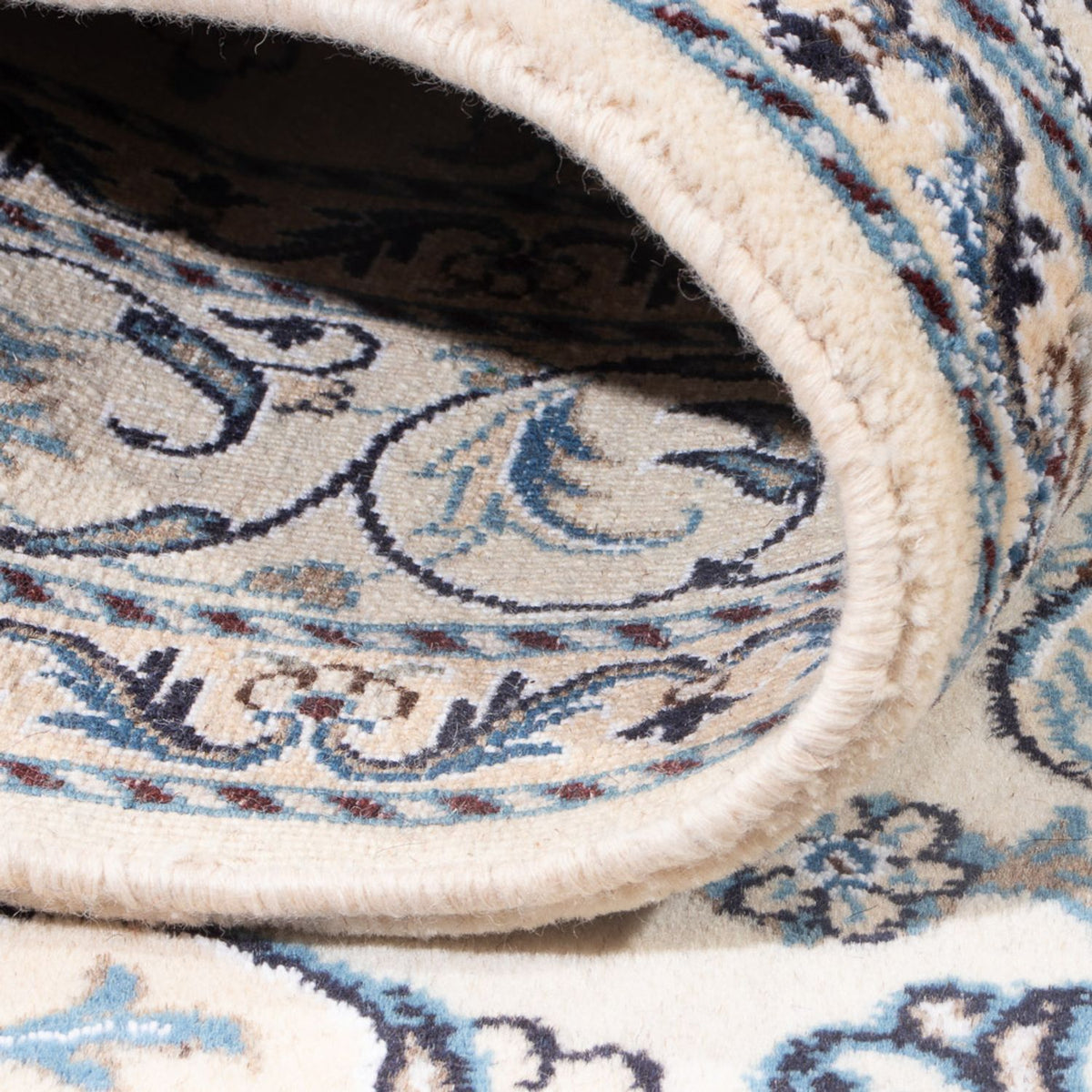 Tapis persan - Nain - Royal - 200 x 150 cm - crème