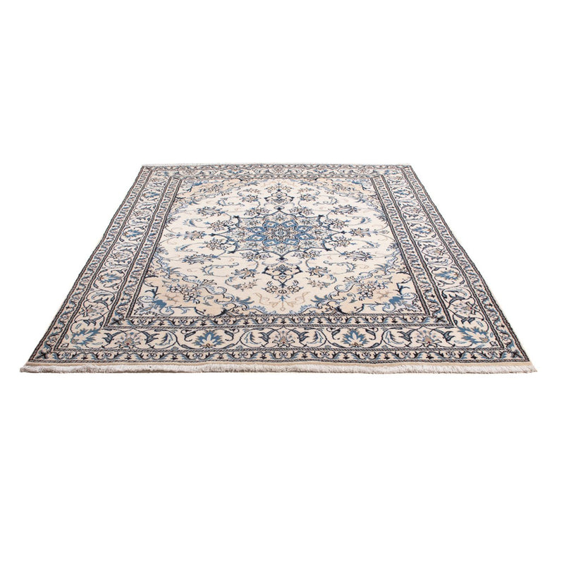 Tapis persan - Nain - Royal - 207 x 150 cm - crème