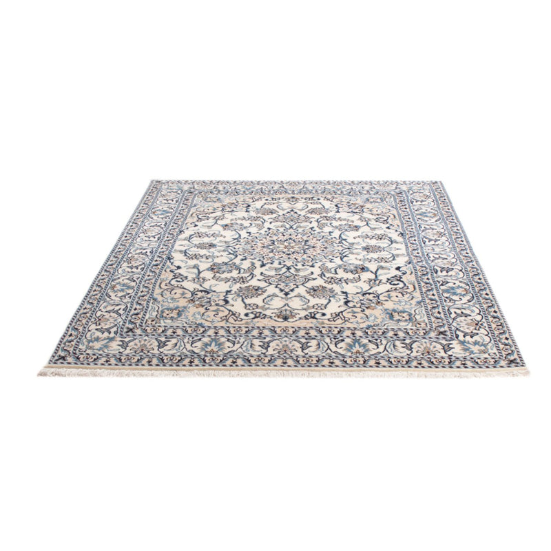 Tapis persan - Nain - Royal - 194 x 143 cm - crème