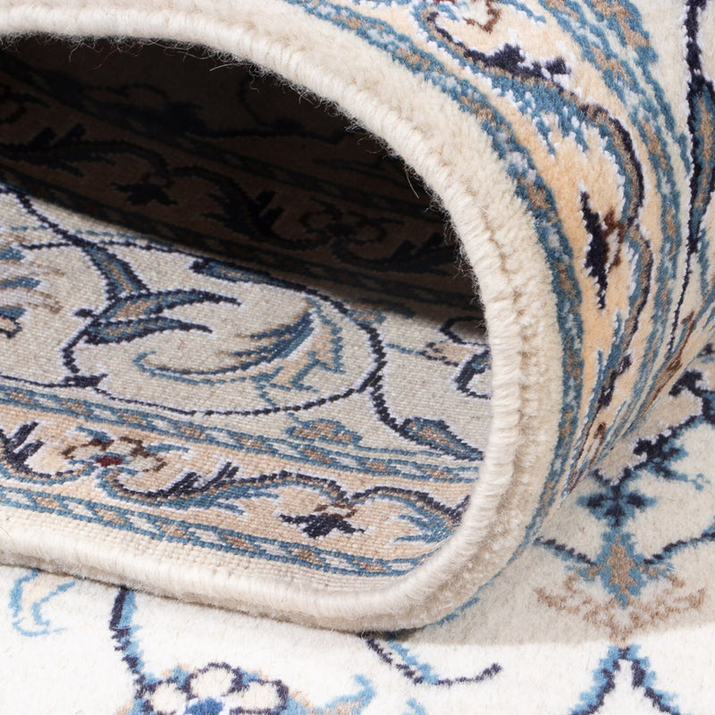 Tapis persan - Nain - Royal - 207 x 150 cm - crème