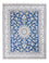 Tapis persan - Nain - Royal - 193 x 148 cm - bleu